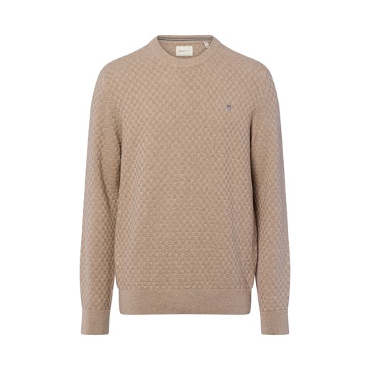 Gant Sweter damski z dzianiny Kobiety Bawełna melanżowy jednolity ze sklepu vangraaf w kategorii Swetry męskie - zdjęcie 184791091