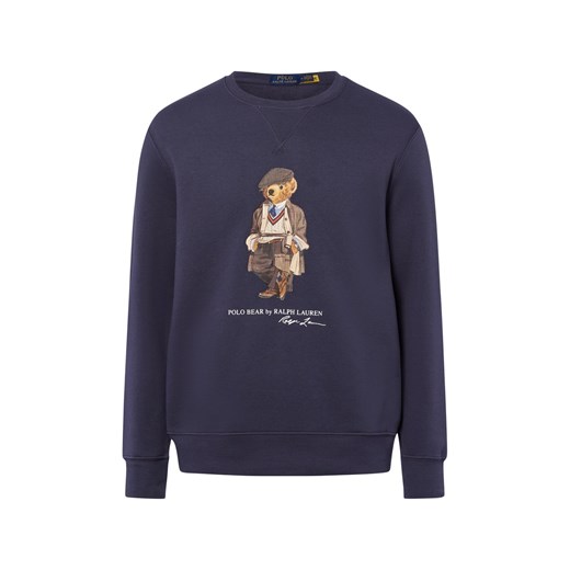Polo Ralph Lauren Bluza męska Mężczyźni Bawełna indygo nadruk ze sklepu vangraaf w kategorii Bluzy męskie - zdjęcie 184791114