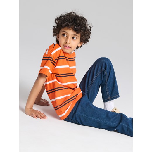 Sinsay - Spodnie jeansowe - niebieski Sinsay 116 (5-6 l) Sinsay