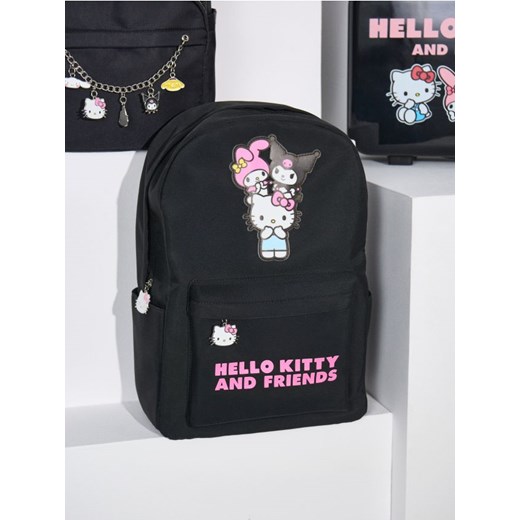 Sinsay - Plecak z kieszenią na laptopa Hello Kitty and Friends - czarny - id: 7970A-99X - marki Sinsay - 184793053 Sinsay - Plecak z kieszenią na laptopa Hello Kitty and Friends - czarny ze sklepu Sinsay w kategorii Plecaki dla dzieci - zdjęcie 184793053