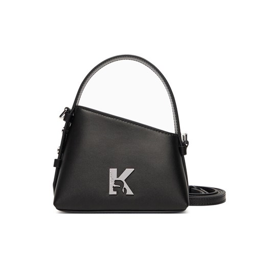 Torebka Karl Lagerfeld Jeans A3W30289 Czarny ze sklepu eobuwie.pl w kategorii Torebki damskie - zdjęcie 184793244