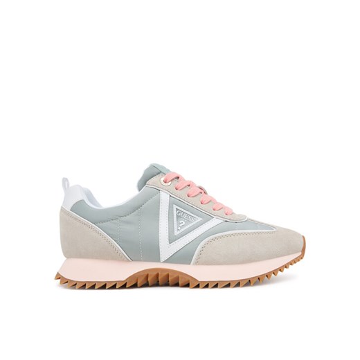Sneakersy Guess FLTBAI SUE12 Zielony ze sklepu eobuwie.pl w kategorii Buty sportowe damskie - zdjęcie 184793342