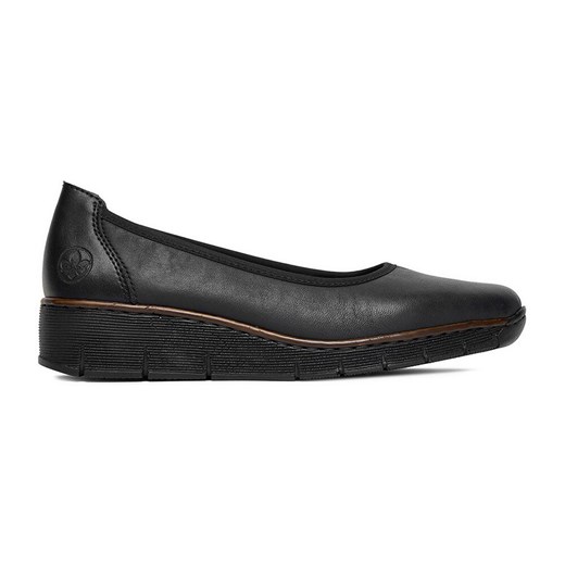 Baleriny Rieker 53755-00 ze sklepu ccc.eu w kategorii Balerinki - zdjęcie 184794063