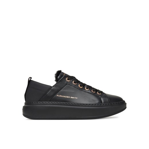 Alexander Smith Sneakersy Wembley Folded ASBCWRW Czarny ze sklepu MODIVO w kategorii Buty sportowe damskie - zdjęcie 184794131