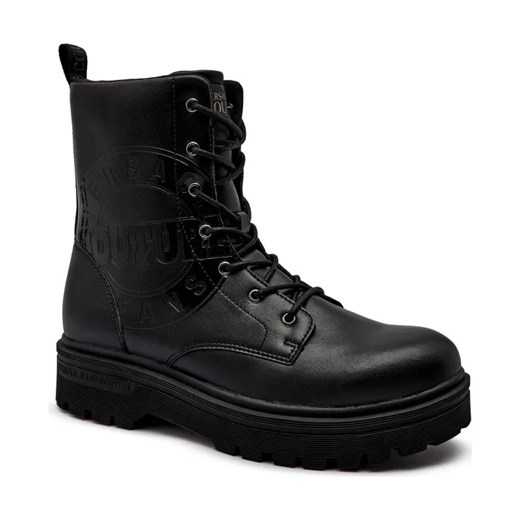 Versace Jeans Couture Skórzane trapery SYRIUS DIS. 42 ze sklepu Gomez Fashion Store w kategorii Buty zimowe męskie - zdjęcie 184795952