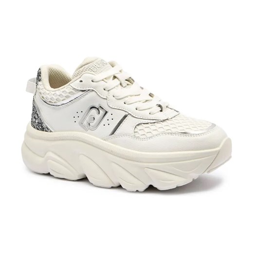 Liu Jo Skórzane sneakersy STEFFY 01 ze sklepu Gomez Fashion Store w kategorii Buty sportowe damskie - zdjęcie 184795970