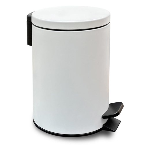 UTILITY Kosz w kolorze białym na śmieci - wys. 25 x Ø 16,8 cm - 3 l ze sklepu Limango Polska w kategorii Kosze na śmieci - zdjęcie 184797304