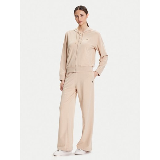 EA7 Emporio Armani Dres 7W000464 AF13135 U1046 Beżowy Relaxed Fit ze sklepu MODIVO w kategorii Dresy damskie - zdjęcie 184797780