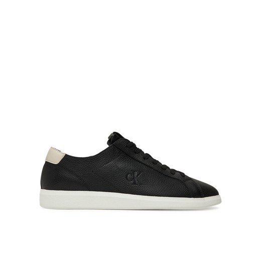 Sneakersy Calvin Klein Jeans Low Profile Cupsole Tmb Lth YM0YM01331 Czarny ze sklepu eobuwie.pl w kategorii Buty sportowe męskie - zdjęcie 184799710