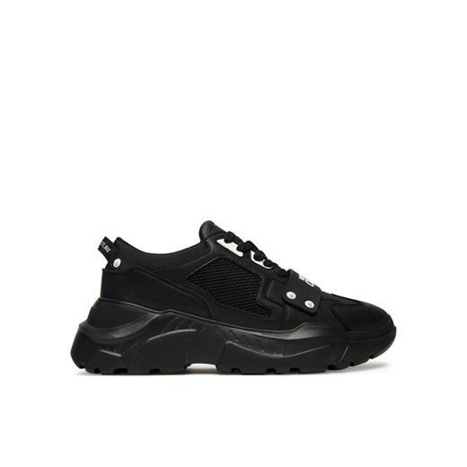 Sneakersy Versace Jeans Couture 79YA3SC4 ZSC55 899 Czarny ze sklepu eobuwie.pl w kategorii Buty sportowe męskie - zdjęcie 184799753