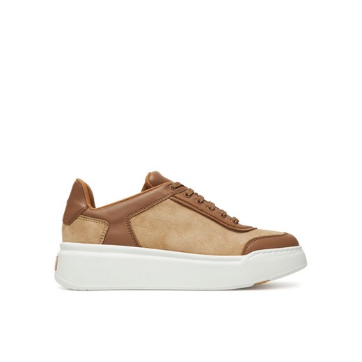 Sneakersy Max Mara Maxi 2524766071650 Brązowy ze sklepu eobuwie.pl w kategorii Buty sportowe damskie - zdjęcie 184799820