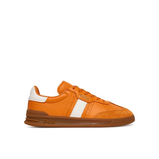 Sneakersy Polo Ralph Lauren Aera 804956688007 Pomarańczowy ze sklepu eobuwie.pl w kategorii Buty sportowe damskie - zdjęcie 184799831
