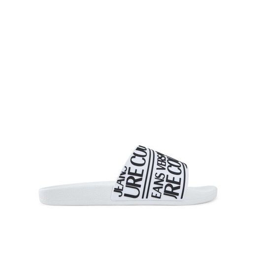 Klapki Versace Jeans Couture 79YA3SQ1 71352 003 Biały ze sklepu eobuwie.pl w kategorii Klapki męskie - zdjęcie 184799833