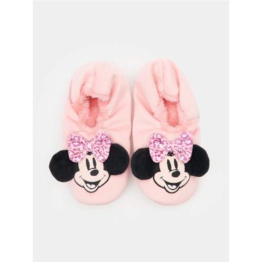 Sinsay - Kapcie Minnie Mouse - różowy - id: 612DF-03X - marki Sinsay - 184801102 Sinsay - Kapcie Minnie Mouse - różowy ze sklepu Sinsay w kategorii Kapcie dziecięce - zdjęcie 184801102