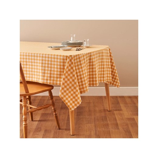 BELLA MAISON Obrus w kolorze biało-żółtym - 150 x 150 cm ze sklepu Limango Polska w kategorii Obrusy i bieżniki - zdjęcie 184801264