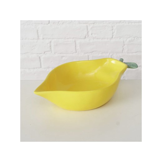 Boltze Miska &quot;Zitronella&quot; w kolorze żółtym do serwowania - 30 x 18 cm ze sklepu Limango Polska w kategorii Misy i tace dekoracyjne - zdjęcie 184801304
