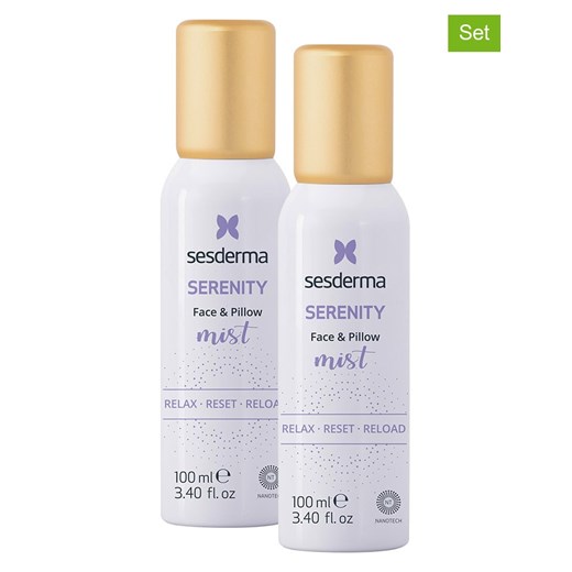 SESDERMA Mgiełki anti-aging (2 szt.) &quot;Serenity&quot; na noc - po 100 ml ze sklepu Limango Polska w kategorii Serum do twarzy - zdjęcie 184801363