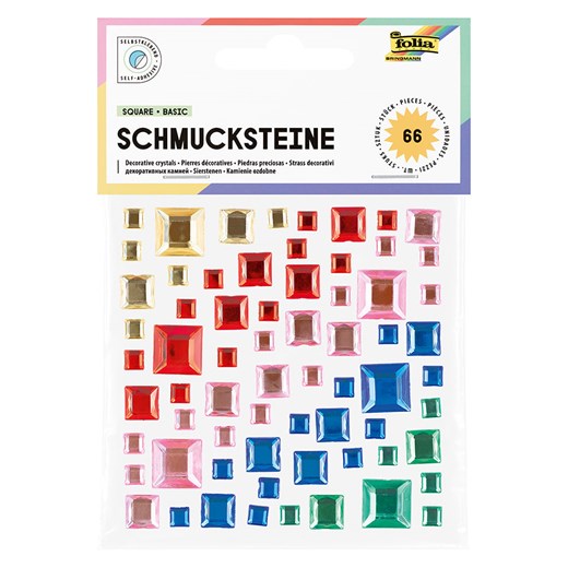 folia PAPER Kamyczki ozdobne &quot;Square Basic&quot; - 5+ ze sklepu Limango Polska w kategorii Zabawki - zdjęcie 184801381