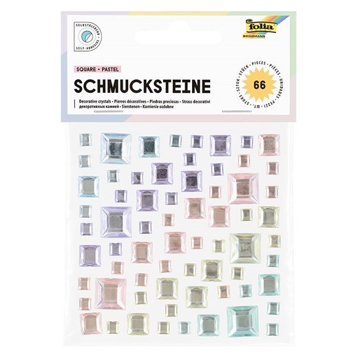 folia PAPER Kamyczki ozdobne &quot;Square Pastel&quot; - 5+ ze sklepu Limango Polska w kategorii Zabawki - zdjęcie 184801382
