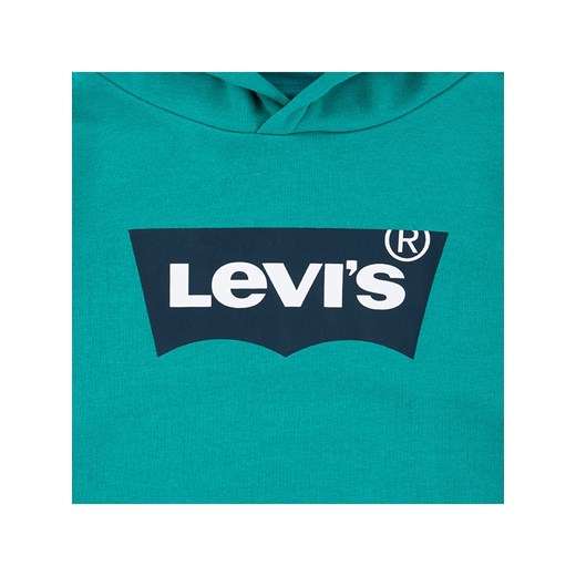 Levi&apos;s Kids Bluza w kolorze turkusowym 128 wyprzedaż Limango Polska