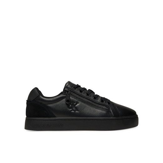Calvin Klein Jeans Sneakersy Classic Cupsole Zip Low In YM0YM01318 Czarny ze sklepu MODIVO w kategorii Buty sportowe męskie - zdjęcie 184801850