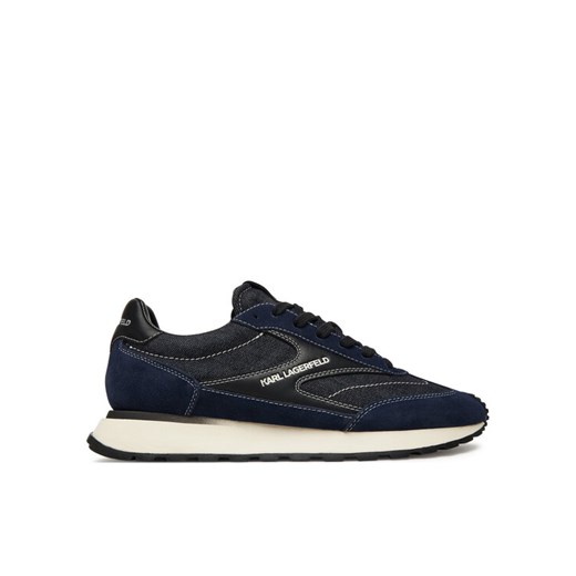 KARL LAGERFELD Sneakersy KL51124D Granatowy ze sklepu MODIVO w kategorii Buty sportowe męskie - zdjęcie 184801861