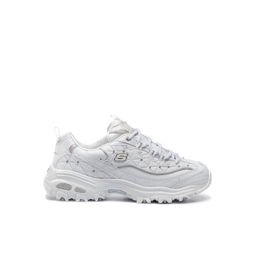 Skechers Sneakersy D'lites Glamour Feels 13087/WSL Biały ze sklepu MODIVO w kategorii Buty sportowe damskie - zdjęcie 184801890