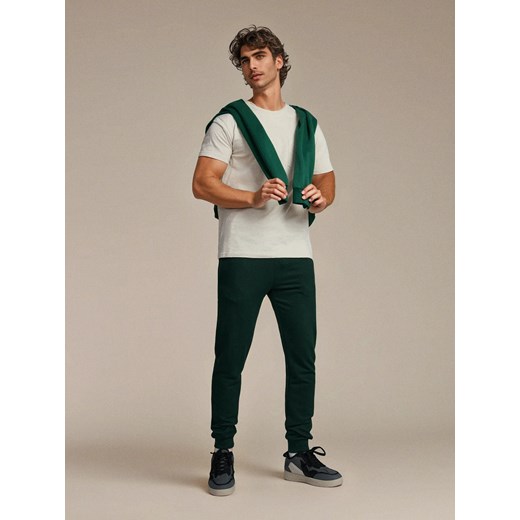 Sinsay - Spodnie jogger - zielony Sinsay S Sinsay