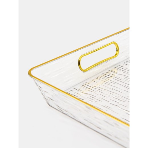 Sinsay - Taca do serwowania z uchwytami - złoty Sinsay One Size Sinsay
