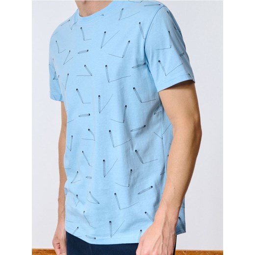 Sinsay - Koszulka we wzory - Inny ze sklepu Sinsay w kategorii T-shirty męskie - zdjęcie 184810030