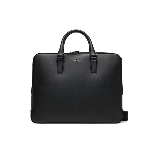 Torba na laptopa BOSS 50548265 Czarny ze sklepu eobuwie.pl w kategorii Torby na laptopa - zdjęcie 184810201