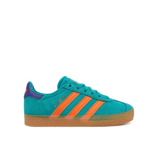 Sneakersy adidas Gazelle JR5946 Zielony ze sklepu eobuwie.pl w kategorii Buty sportowe dziecięce - zdjęcie 184810272