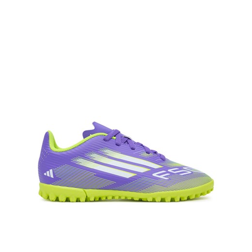 Buty do piłki nożnej adidas F50 Club Turf Boots Kids JI0039 Fioletowy 33 eobuwie.pl