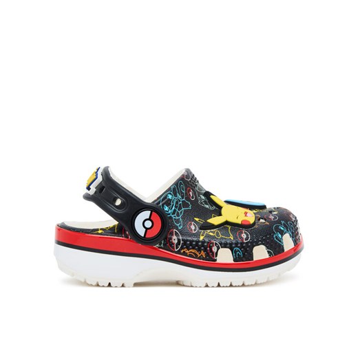 Klapki Crocs Pokémon Classic Clog 211345 Czarny ze sklepu eobuwie.pl w kategorii Klapki dziecięce - zdjęcie 184810284
