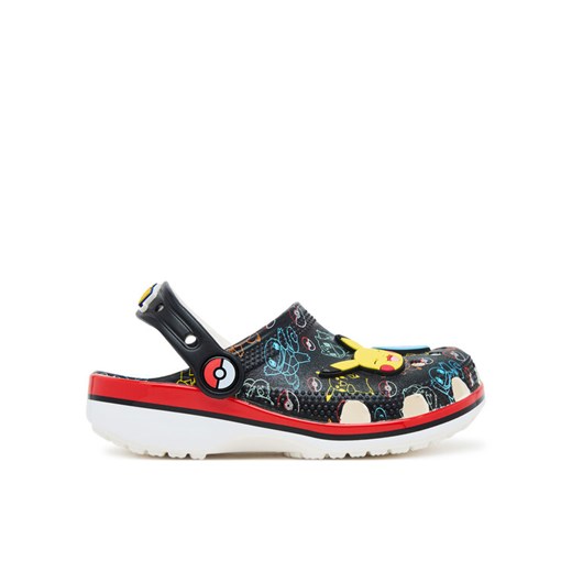 Klapki Crocs Pokémon Classic Clog 211344 Czarny ze sklepu eobuwie.pl w kategorii Klapki dziecięce - zdjęcie 184810310