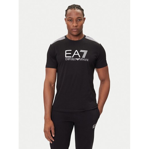EA7 Emporio Armani T-Shirt 7M000961 AF10375 UC001 Czarny Regular Fit ze sklepu MODIVO w kategorii T-shirty męskie - zdjęcie 184810890