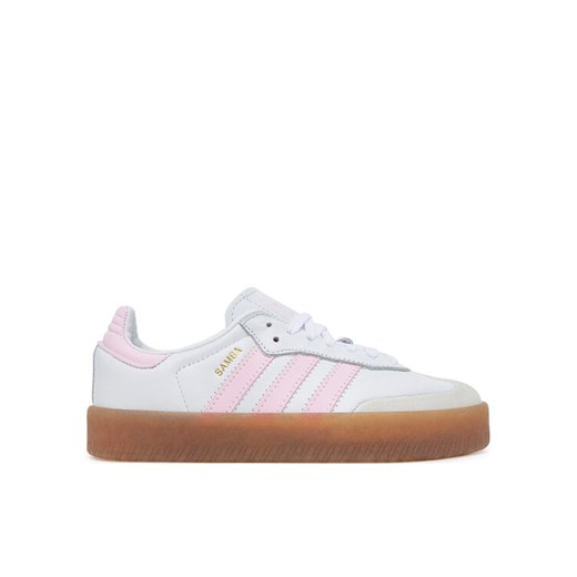adidas Sneakersy Sambae JQ1237 Biały ze sklepu MODIVO w kategorii Buty sportowe dziecięce - zdjęcie 184810914