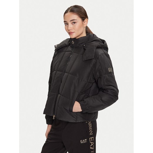 EA7 Emporio Armani Kurtka zimowa 7W000647 AF16074 UC001 Czarny Regular Fit ze sklepu MODIVO w kategorii Kurtki damskie - zdjęcie 184810932