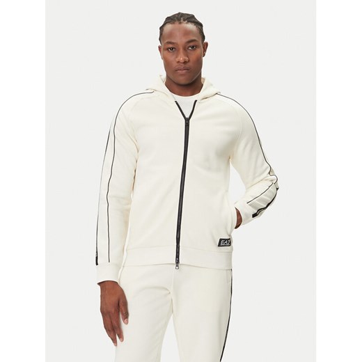 EA7 Emporio Armani Bluza 7M000973 AF10377 U1105 Beżowy Regular Fit ze sklepu MODIVO w kategorii Bluzy męskie - zdjęcie 184810934