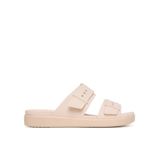 Crocs Klapki Brooklyn Buckle Low Low 211215 Różowy ze sklepu MODIVO w kategorii Klapki damskie - zdjęcie 184810943