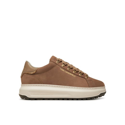 KARL LAGERFELD Sneakersy KL57545 Beżowy ze sklepu MODIVO w kategorii Buty sportowe męskie - zdjęcie 184810953