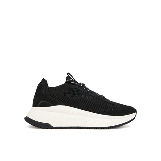 BOSS Sneakersy TTNMEVO 50536413 Czarny ze sklepu MODIVO w kategorii Buty sportowe damskie - zdjęcie 184810961