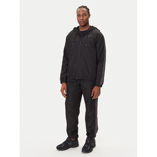 EA7 Emporio Armani Dres 7M000643 AF16072 UC001 Czarny Modern Fit ze sklepu MODIVO w kategorii Dresy męskie - zdjęcie 184811003