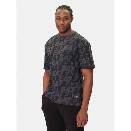 EA7 Emporio Armani T-Shirt 7M000980 AF10378 U8117 Szary Regular Fit ze sklepu MODIVO w kategorii T-shirty męskie - zdjęcie 184811014