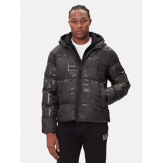 EA7 Emporio Armani Kurtka zimowa 7M000697 AF15969 UC001 Czarny Modern Fit ze sklepu MODIVO w kategorii Kurtki męskie - zdjęcie 184811030