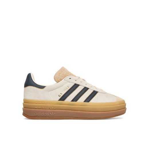 adidas Sneakersy Gazelle Bold JS3892 Beżowy ze sklepu MODIVO w kategorii Buty sportowe damskie - zdjęcie 184811040