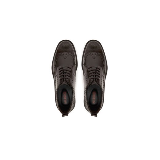 HUGO Półbuty Lysander 50548655 Brązowy 40 MODIVO