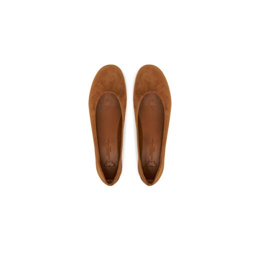 Weekend Max Mara Baleriny Todisuede 2525526074600 Brązowy 36 MODIVO