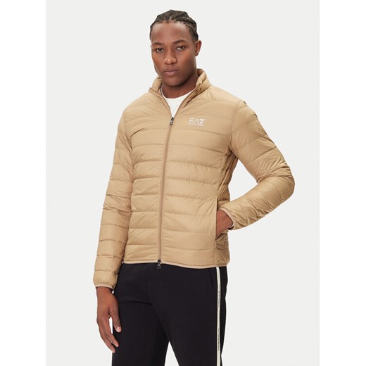 EA7 Emporio Armani Kurtka puchowa 8NPB23 PNGPZ U6171 Beżowy Regular Fit ze sklepu MODIVO w kategorii Kurtki męskie - zdjęcie 184811773