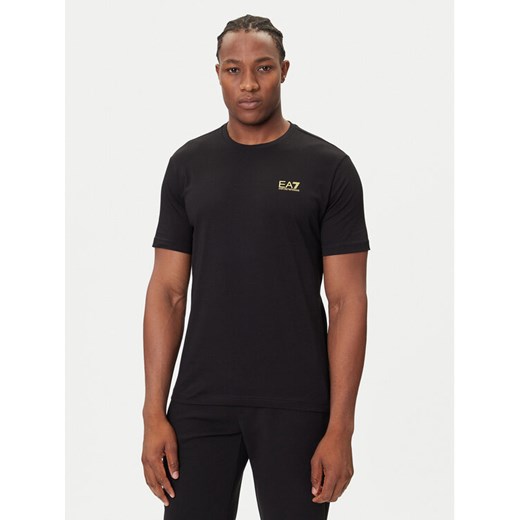 EA7 Emporio Armani T-Shirt 7M000567 AF10375 MC004 Czarny Regular Fit ze sklepu MODIVO w kategorii T-shirty męskie - zdjęcie 184811780